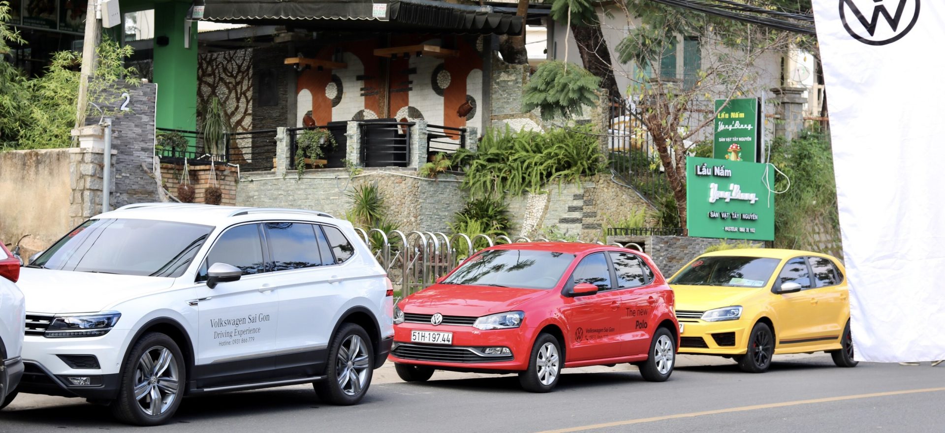 khoanh khac an tuong tai even lai thu xe volkswagen tai da lat